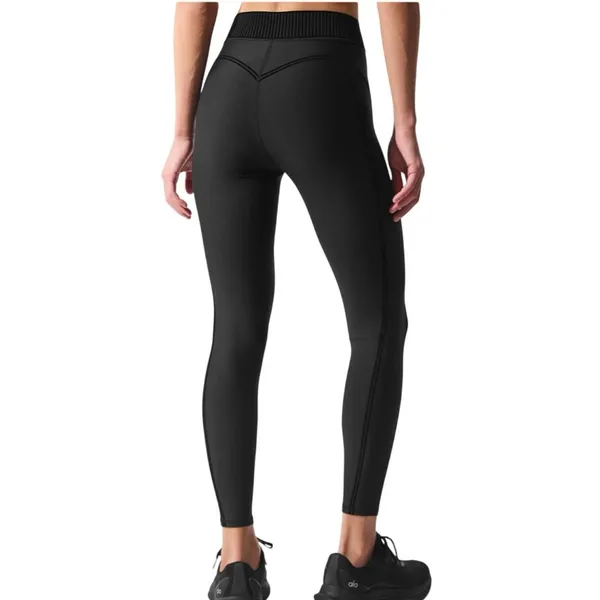 Alo Airlift High Waist 7/8 Line Up Leggings Black - Image 7