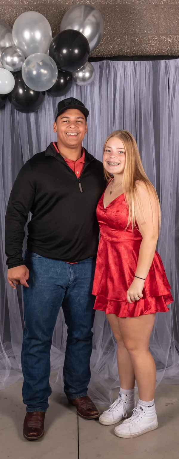 Windsor Red Homecoming Dress - Image 2