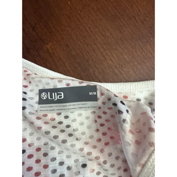 LIJA Activewear Tank style SIZE M White Size M - Image 9