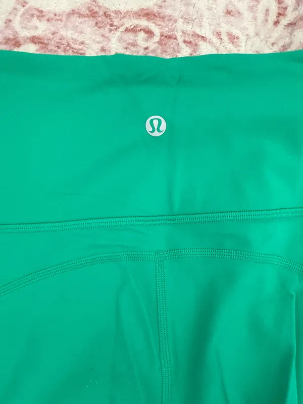 Green Flare Lululemon Leggings - Image 3