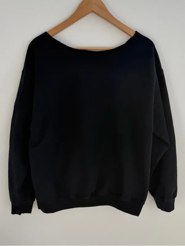 UCI Off the Shoulder hoodie Black Size M - Image 9