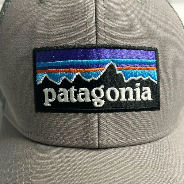 Patagonia Unisex Gray Trucker‎ Cap Snapback Mesh Hat Casual - Image 2
