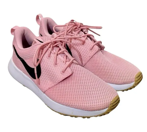 Nike Roshe G Next Nature Spikeless Golf Shoes Soft Pink Gum DV1202-601-Worn Once - Image 5