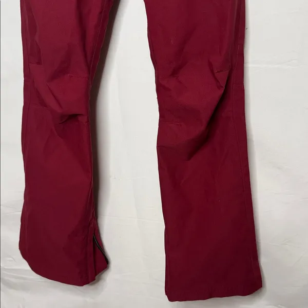Aperture Cystaline waterproof 10K burgundy red snowboarding pants sz S - Image 5