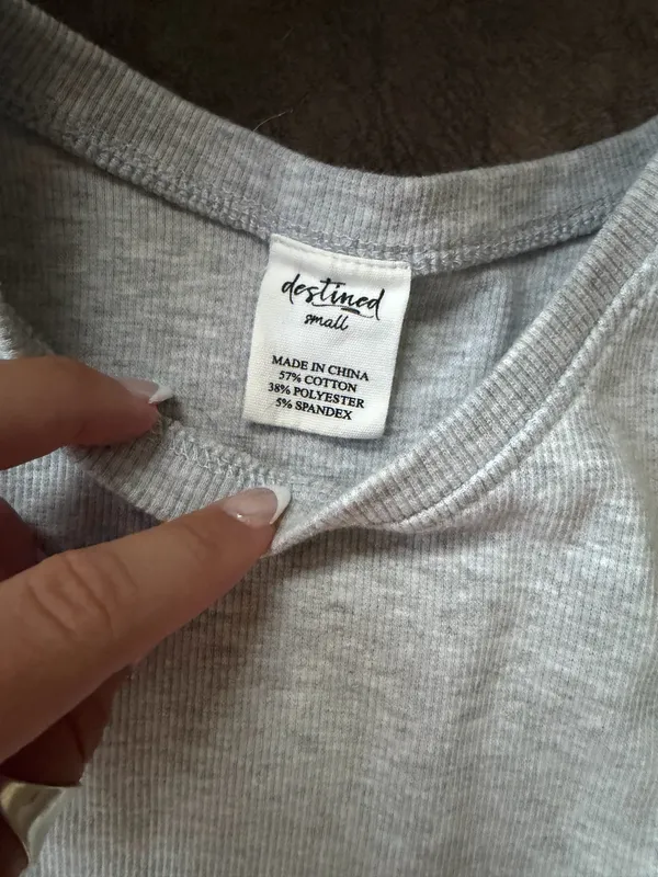 & Other Stories Grey tank top - Image 2