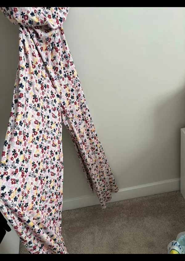 Free People Vibe Check floral print jumpsuit in multi Size Small - Image 2
