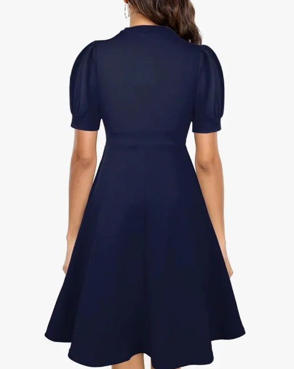 Mokayee Professional Fit & Flare Dress, Large - Image 2
