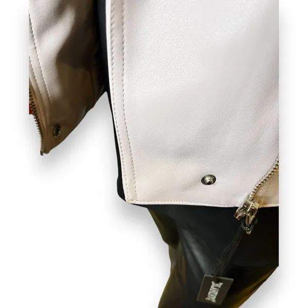 BLANKNYC | Pure Motivation Vegan Leather Moto Jacket w/ Quilting Stitch Small - Image 15