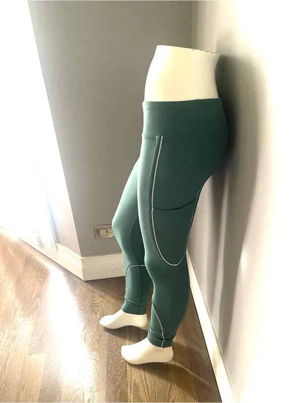 Outdoor Voices Dark Teal Performance Leggings - Image 4