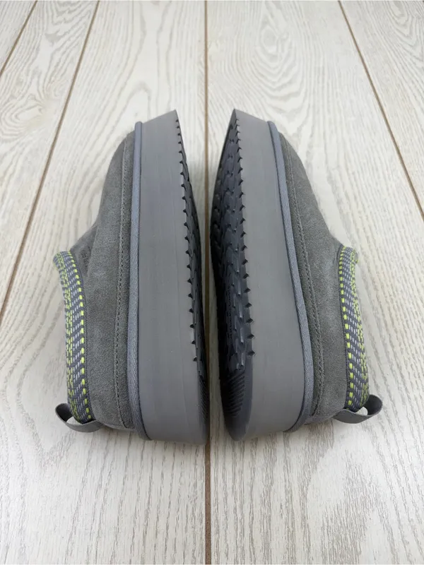 Koolaburra by UGG Women's Burree Platform Slippers US8 Cloud Grey & Green $90 - Image 4