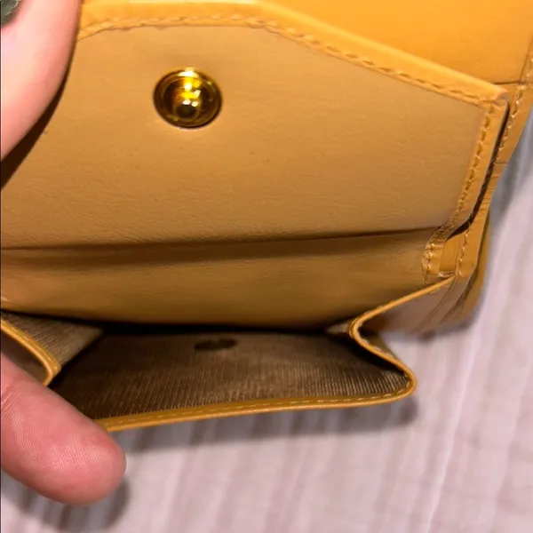 Vintage Celine Coated Canvas Monogram w Leather Accented Wallet - Image 13