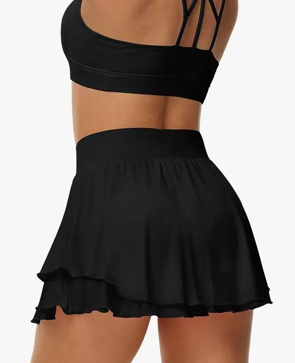 Amazon Black Tennis Skirt - Image 2