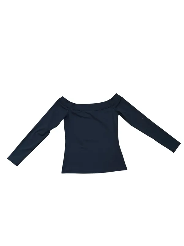 Tuckernuck Black Long Sleeve Laila Off the Shoulder Top XS - Image 3