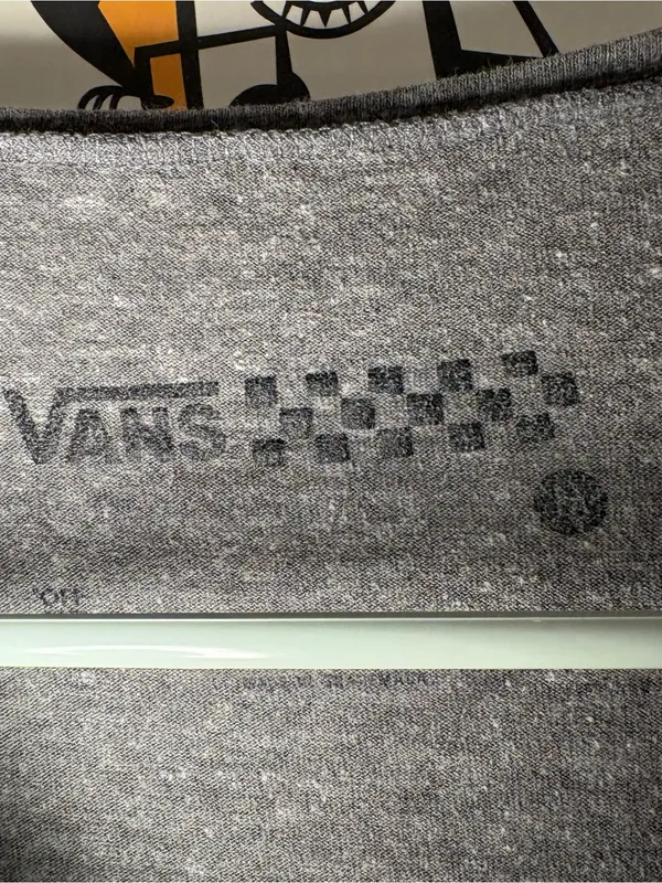 Vans Gray Skate Logo Graphic T-Shirt - Image 3