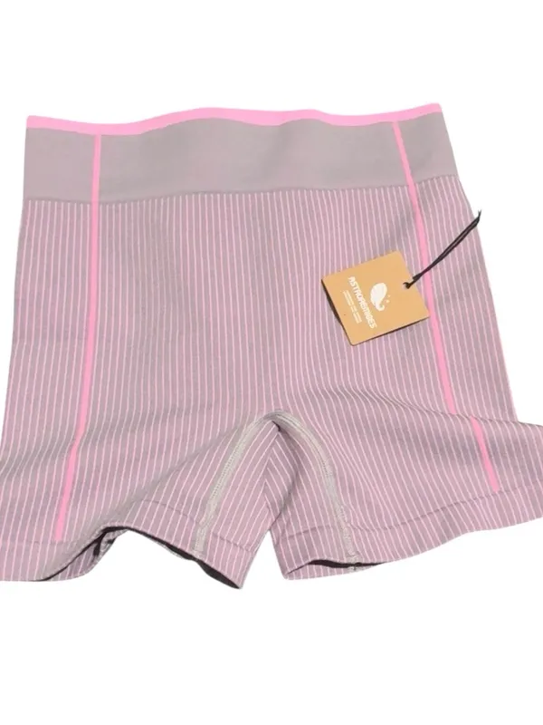 Astroremiges Harmony Striped Biker Shorts Rosy Finch Quill SZ medium - Image 2