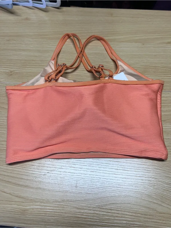 Livy & Kate Peachy Paradise Double Strap Swim Top S NWT - Image 6