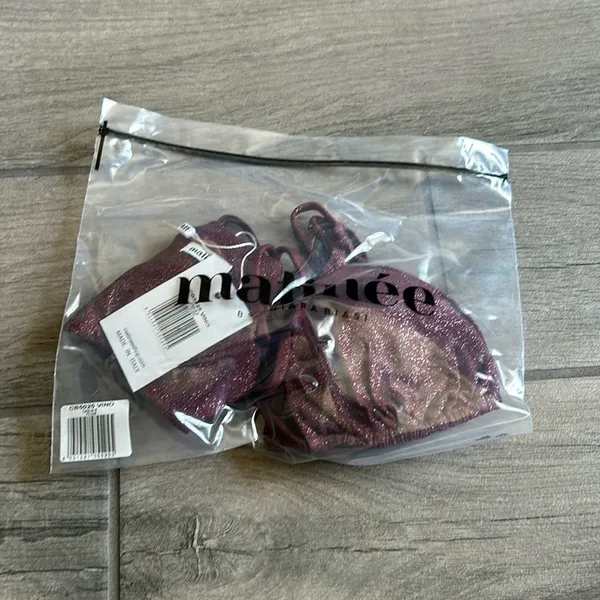 Matinee vino glitter bikini Red - Image 2