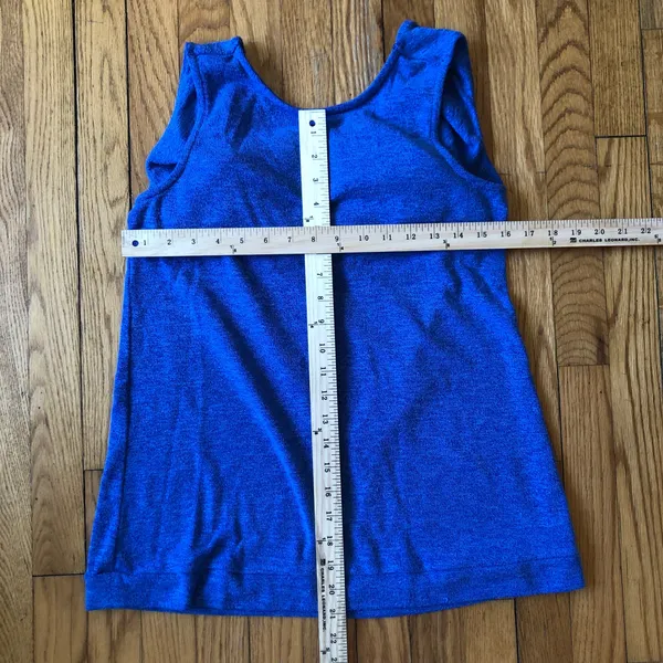 Sabo Skirt EUC Women's Bright Blue Sleeveless Drape Back Sweater Size XS - Image 2