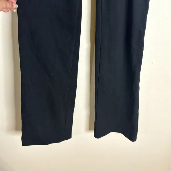 Skims cotton jersey foldover pant in color soot size medium nwot - Image 5