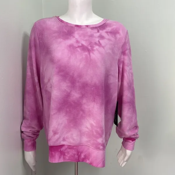 Wildfox love potion tie dye pink sweatshirt - Image 2