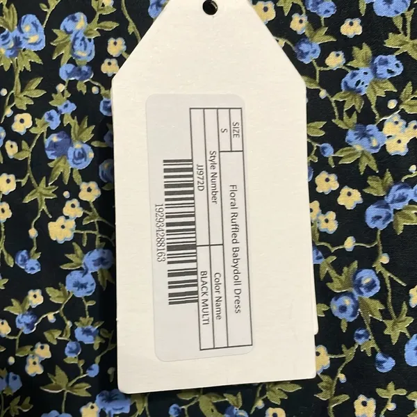 💙 NWT English Factory Floral Ruffled Babydoll Dress - Image 5