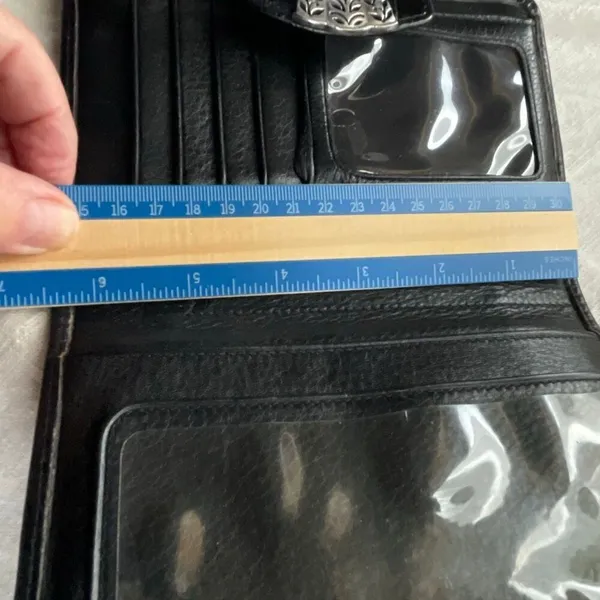 VTG Brighton black leather wallet. - Image 12