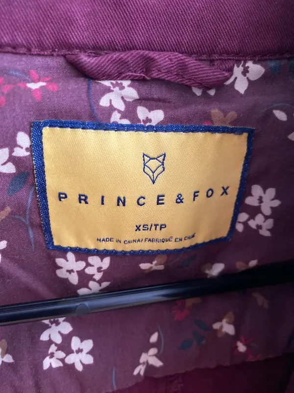 Prince & Fox Maroon Jacket - Image 3