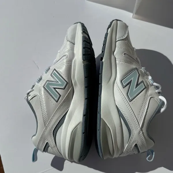 New Balance 608 V5 White Gray Walking Training Shoes Women’s Size 6.5 - Image 7