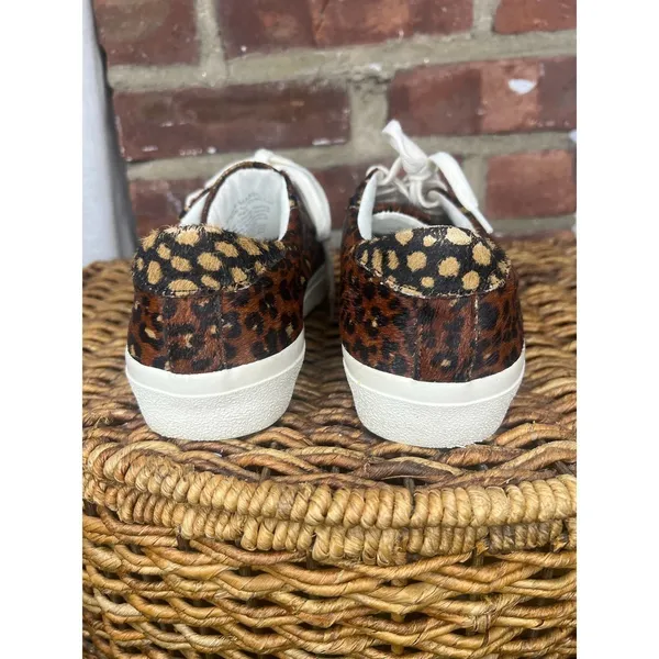 Madewell Sidewalk Calf Hair Leopard Cheetah Sneakers Women’s 7 - Image 11