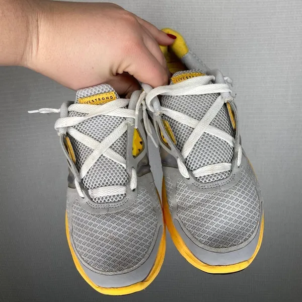 Nike | Grey Yellow Lunarlon Womans Sneaker‎ 7.5 - Image 3