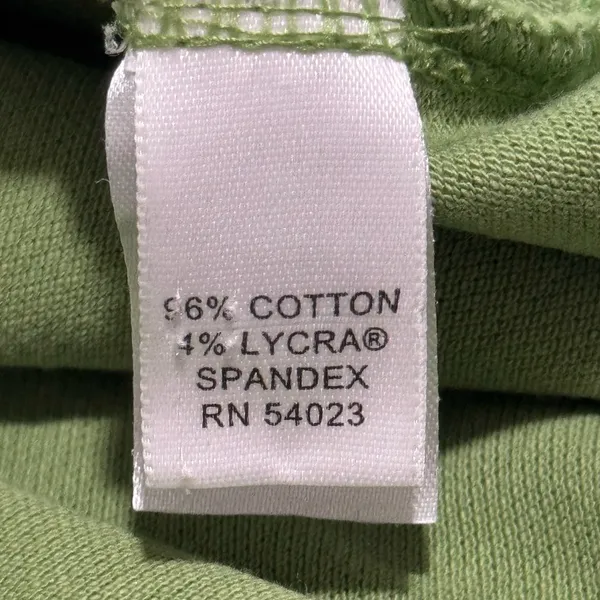 Banana Republic Men’s Green Elephant Logo Stretch Polo Shirt Size Medium - Image 8