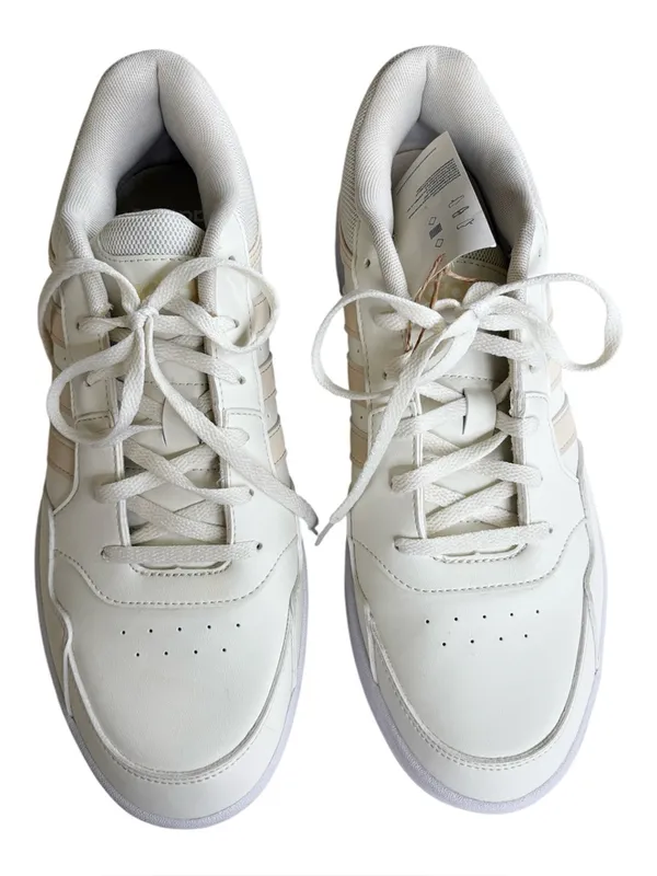 NWT Adidas Hoops 3.0 Bold Ivory Cream Size 11 - Image 2
