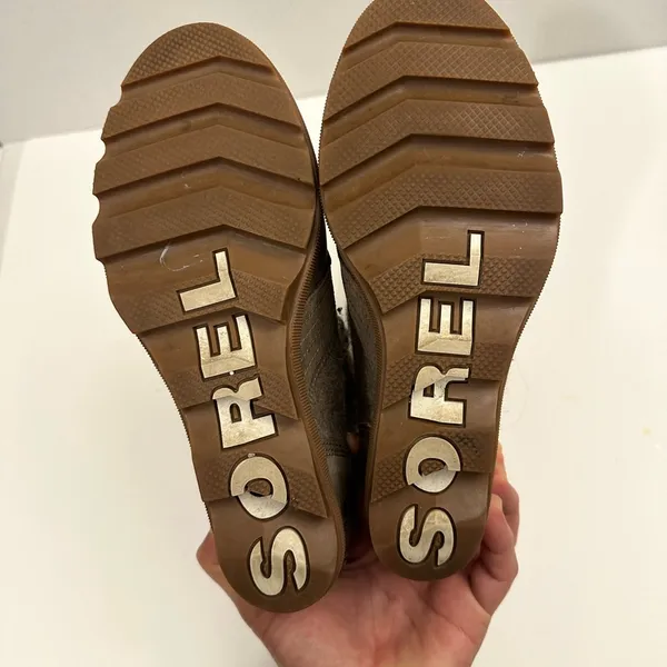 Sorel Lexie Waterproof Leather Wedge Boot Size 8.5 US - Image 11