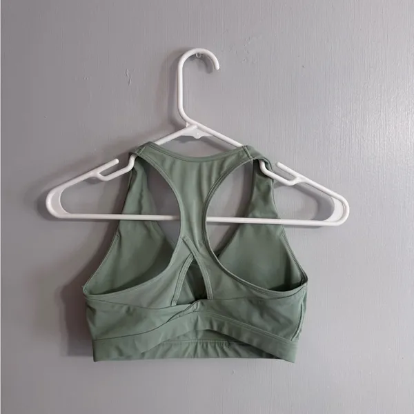 Gymshark Sage‎ Green Sports Bra Size Small - Image 7