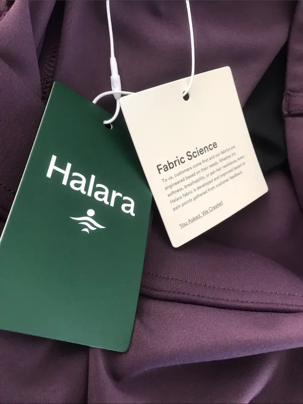 NWT HALARA Flex™ DayStretch High Waisted Pocket Straight Leg Work Pants Wide - Image 9