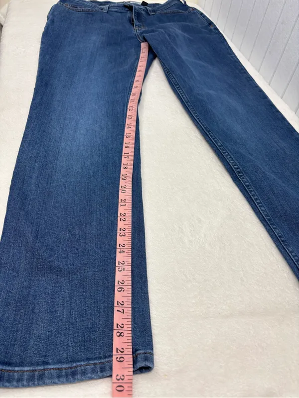 Carhartt Relax Fit Women's Blue Straight-Leg Jeans Size 6 - Image 8