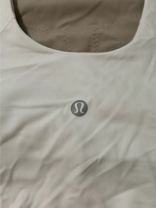 White Lululemon Sports Bra - Image 3