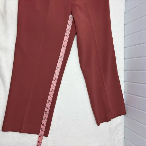 Babaton Terracotta‎ Maroon Wide Leg Pants Size 2 - Image 9