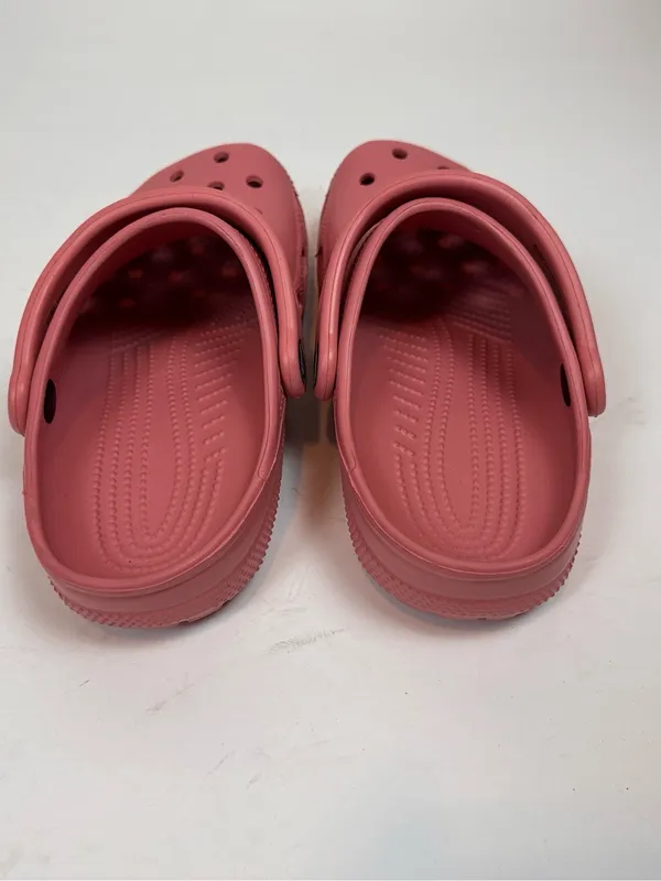 Crocs Classic Clog in Strawberry Wine M5 W7 Unisex Comfort Shoes - Image 8