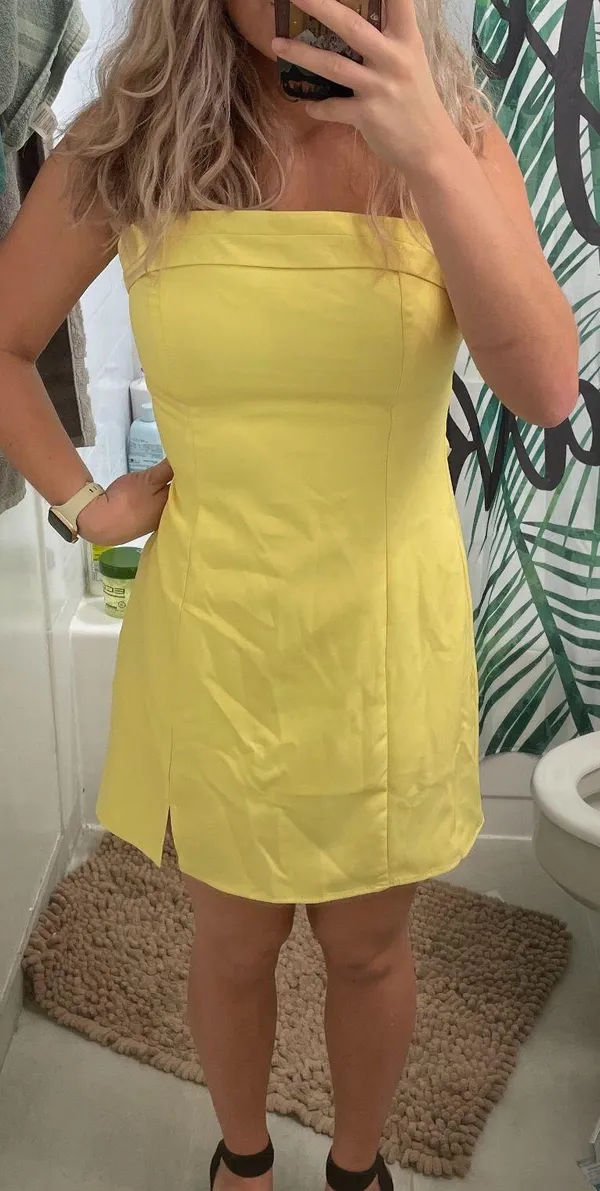 yellow dress - Image 2
