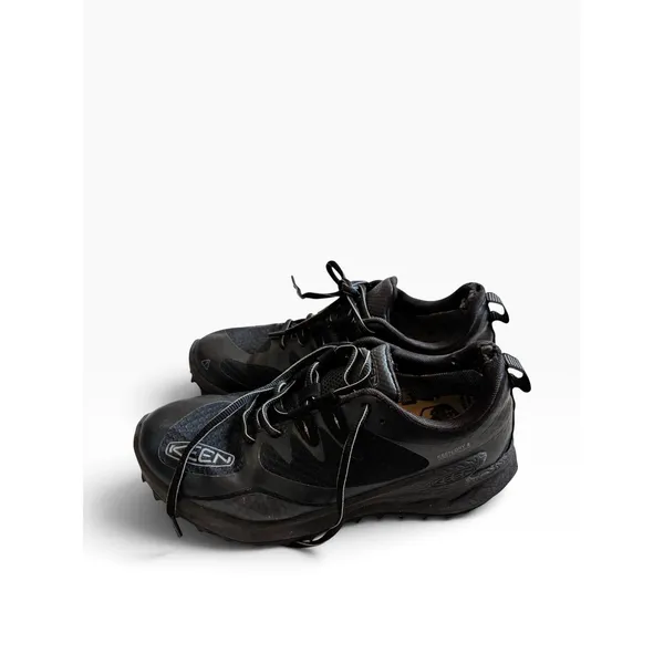 KEEN Trail Running Shoes Size 8.5 Black Waterproof Hiking Sneakers - Image 2