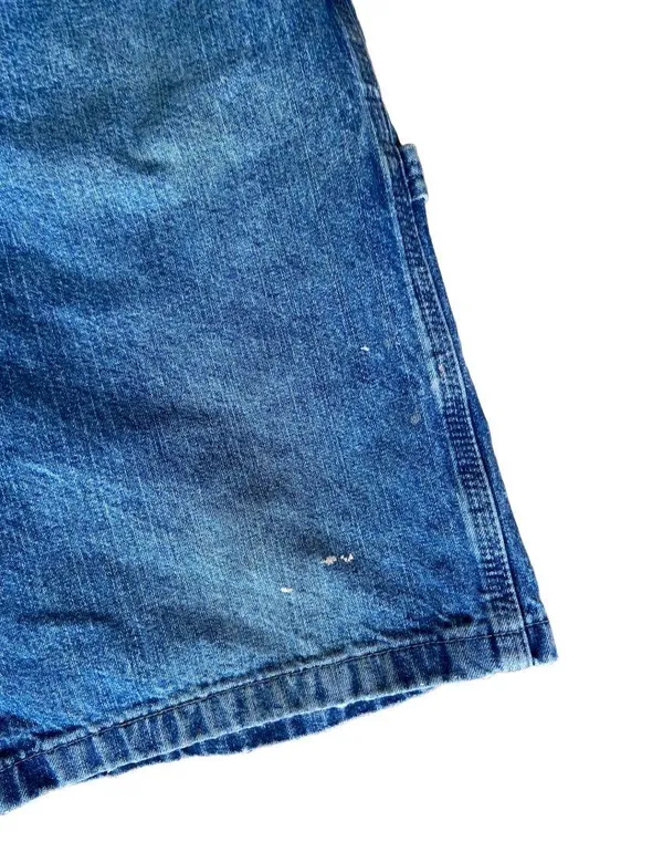 Vintage y2k cargo denim blue jorts shorts 🔥 - Image 3
