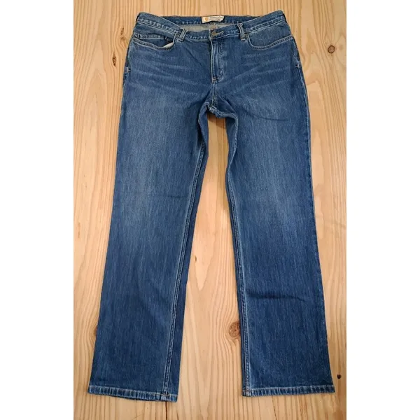 Carhartt Women's Blaine Jeans Size 16 Regular Original Fit Straight Leg Denim - Image 2
