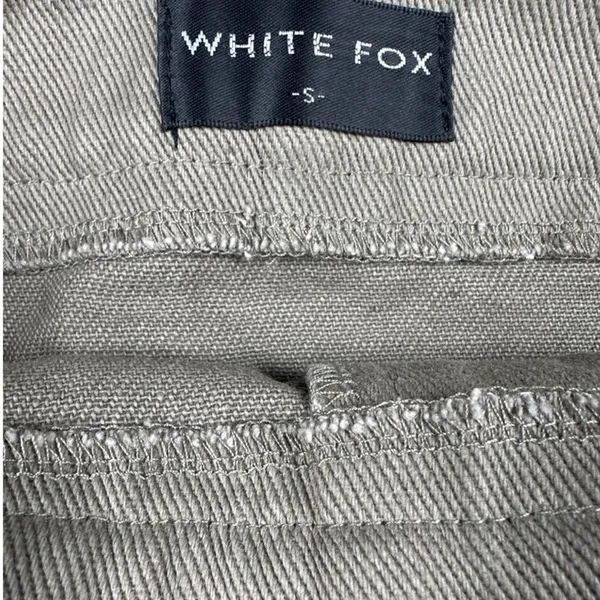 White Fox - Cut Out Mini Skirt in Gray Brown - Image 2