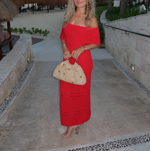 Vici Strapless Knit Maxi Dress - Image 4