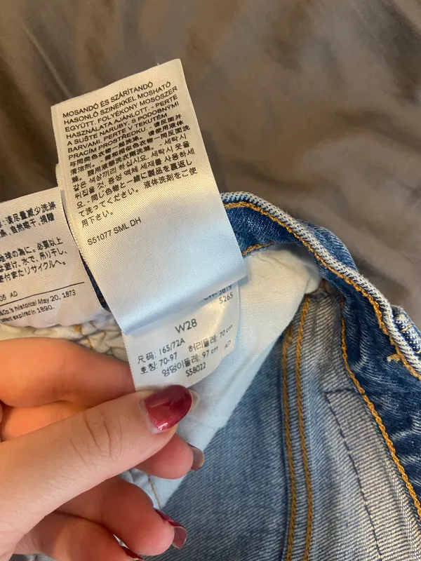 Super Mini Levi Shorts  - Image 4