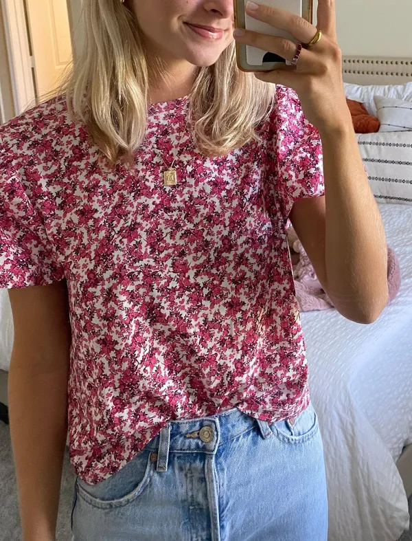 ZARA Floral Top - Image 2