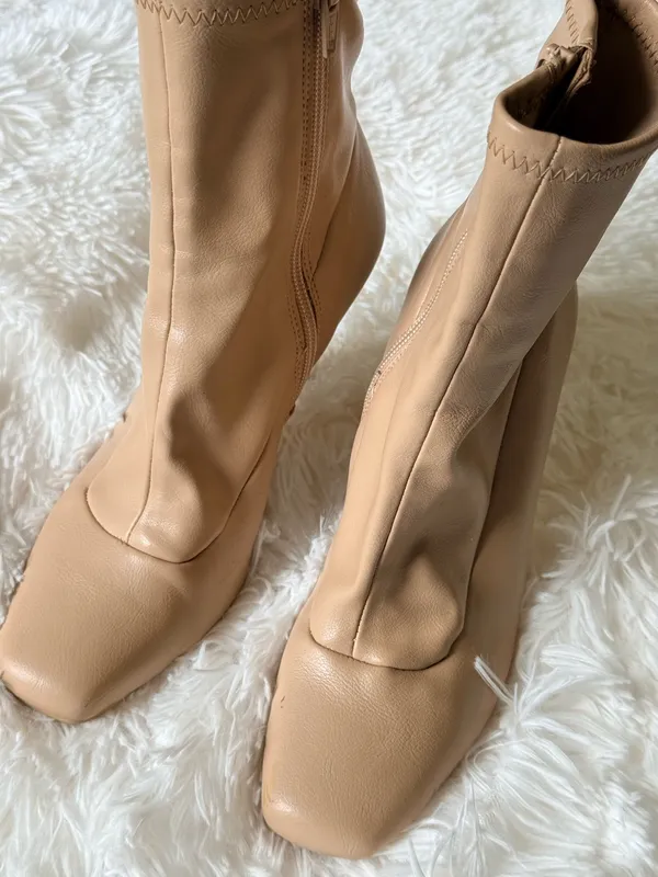 Gianni Bini Tan Leather Boots - Image 2