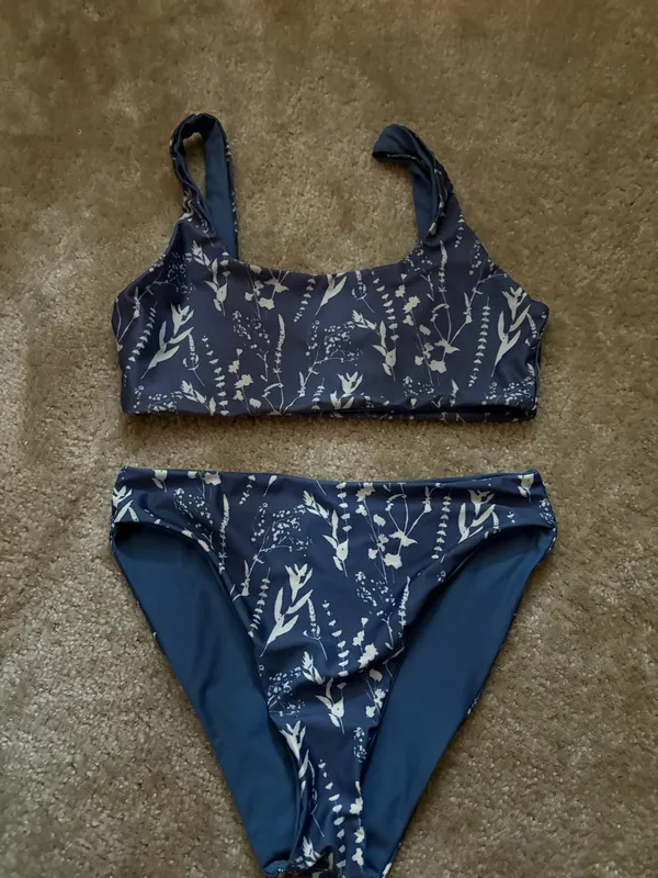 Reversible bikini set Blue Size M - Image 2