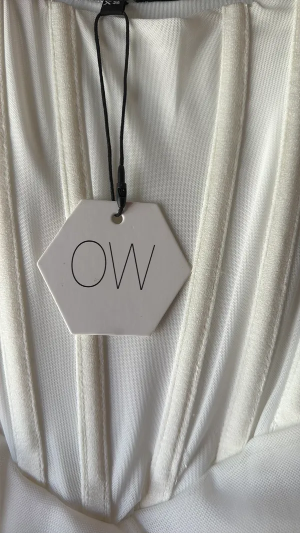 OW White Revolve Corset Mini Dress - Image 5